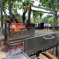 Tagwood Grills Tagwood BBQ Double Argentine Santa Maria Wood Fire & Charcoal Grill | BBQ04SS