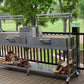 Tagwood Grills Tagwood BBQ Double Argentine Santa Maria Wood Fire & Charcoal Grill | BBQ04SS