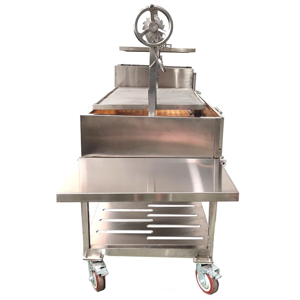 Tagwood Grills Tagwood BBQ Double Argentine Santa Maria Wood Fire & Charcoal Grill | BBQ24SS