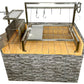 Tagwood Grills Tagwood BBQ Insert Style Argentine Santa Maria Wood Fire & Charcoal Built-in Grill | BBQ09SS