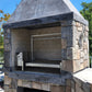Tagwood Grills Tagwood BBQ Insert Style Argentine Santa Maria Wood Fire & Charcoal Built-in Grill | BBQ09SS
