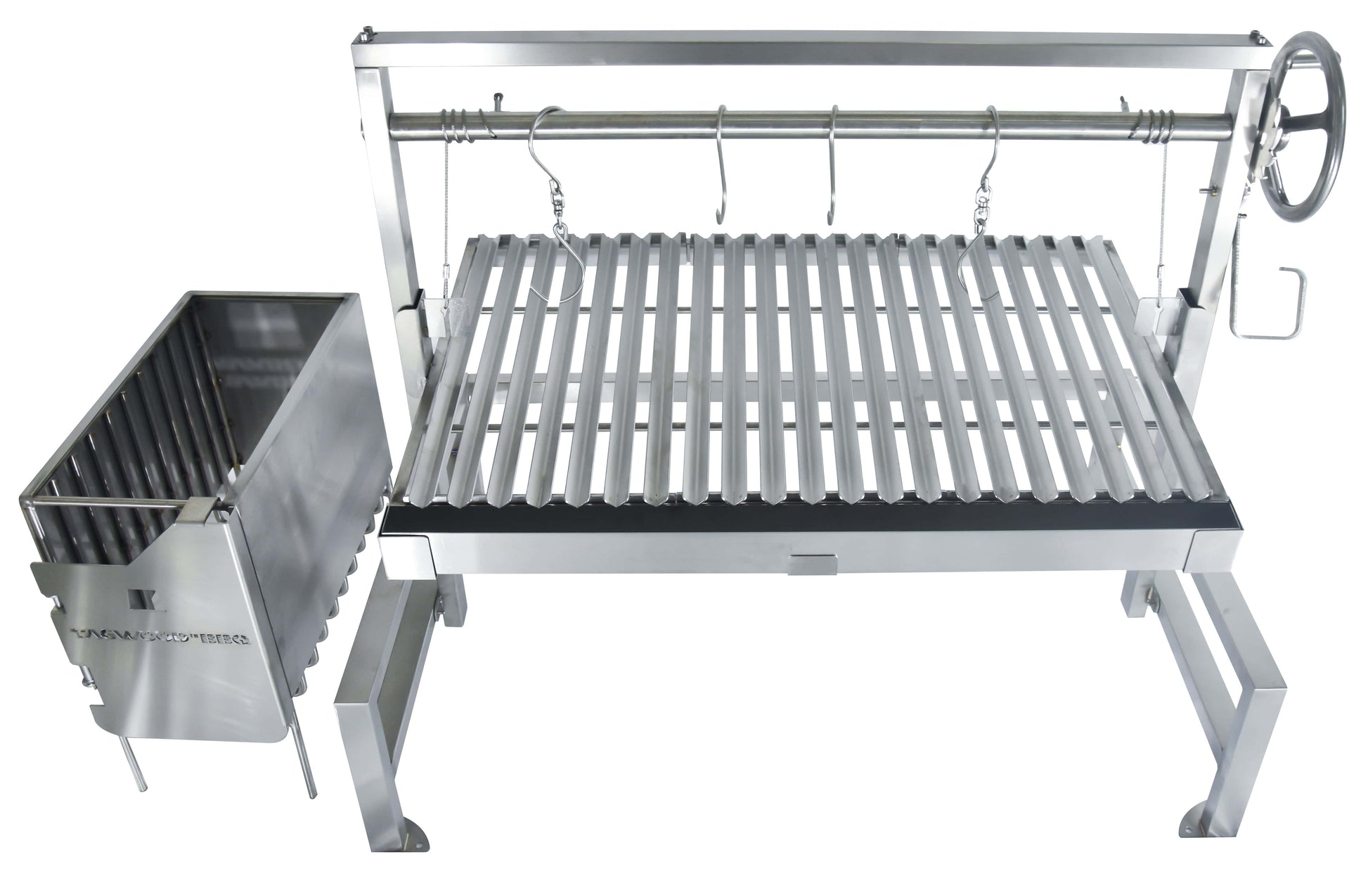 Tagwood Grills Tagwood BBQ Insert Style Argentine Santa Maria Wood Fire & Charcoal Grill | BBQ09SS