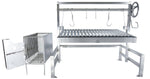 Tagwood Grills Tagwood BBQ Insert Style Argentine Santa Maria Wood Fire & Charcoal Grill | BBQ09SS