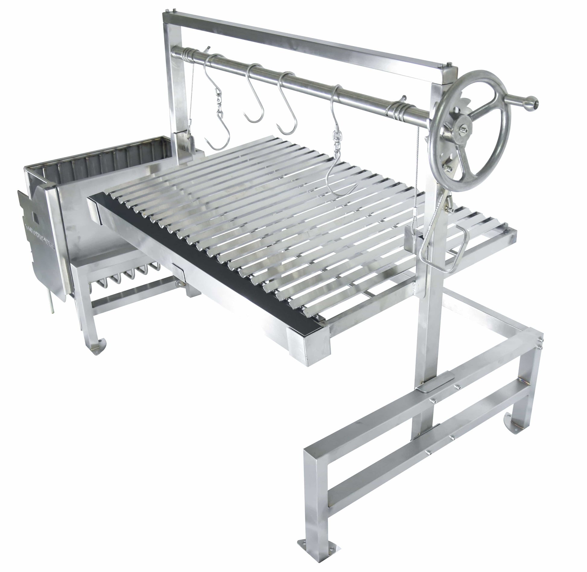 Tagwood Grills Tagwood BBQ Insert Style Argentine Santa Maria Wood Fire & Charcoal Grill | BBQ09SS