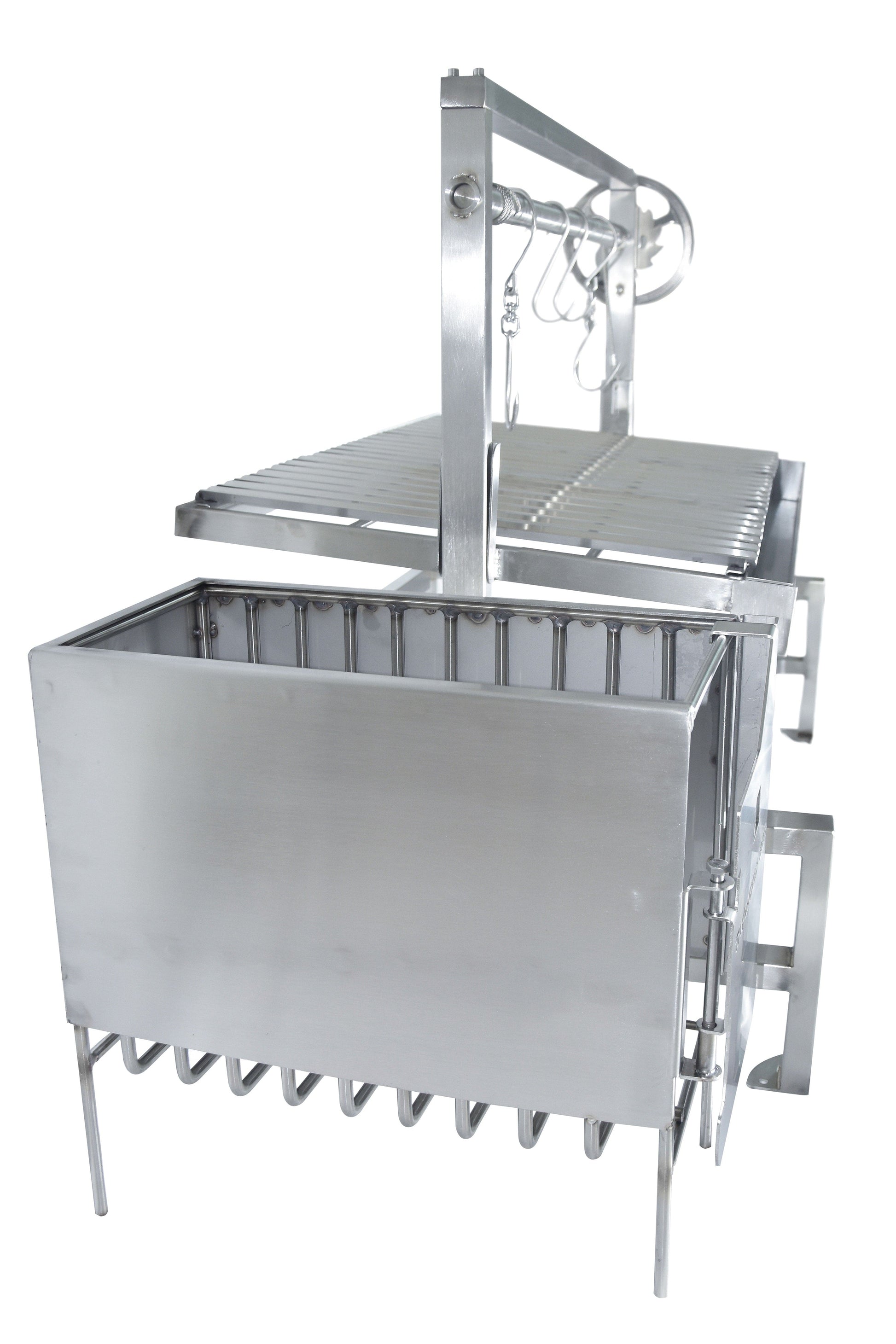 Tagwood Grills Tagwood BBQ Insert Style Argentine Santa Maria Wood Fire & Charcoal Grill | BBQ09SS
