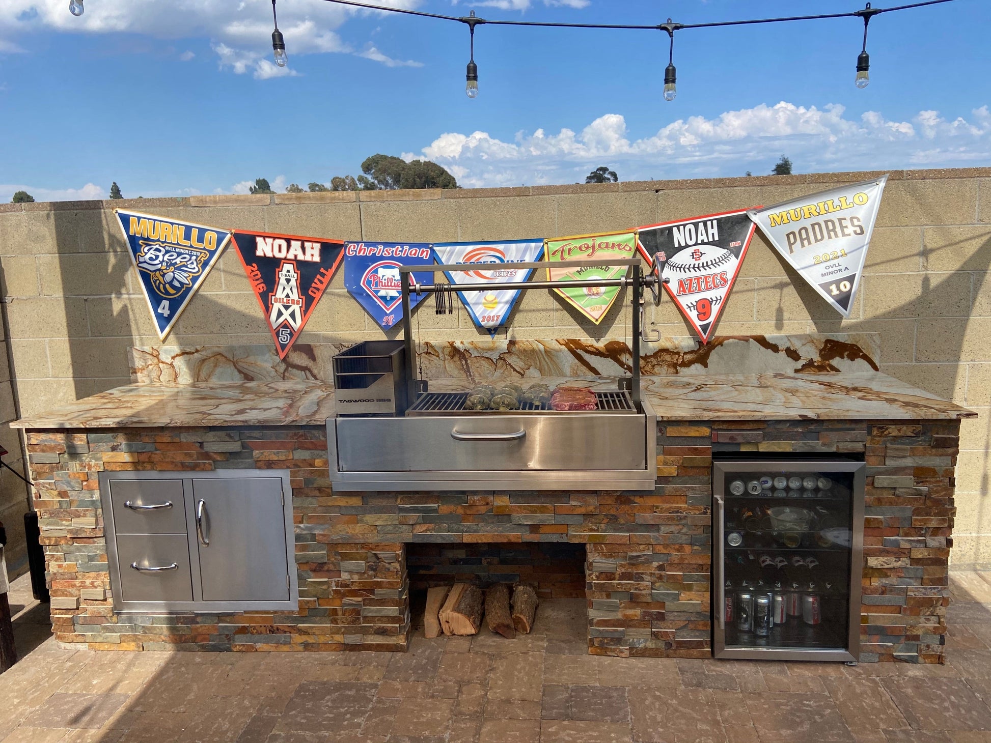 Tagwood Grills Tagwood BBQ Santa Maria Argentine Wood Fire & Charcoal Grill Built in | PRE-ORDER | BBQ05SS