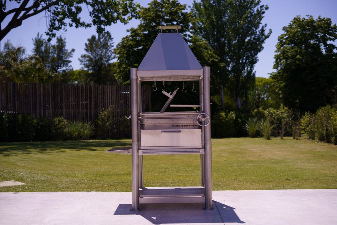 Tagwood Grills Tagwood BBQ the Beast Argentine Wood Fire & Charcoal Grill all Stainless Steel | BBQ02SS