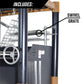 Tagwood Grills Tagwood BBQ the Beast Argentine Wood Fire & Charcoal Grill | Stainless steel and Acacia wood | BBQ02SI