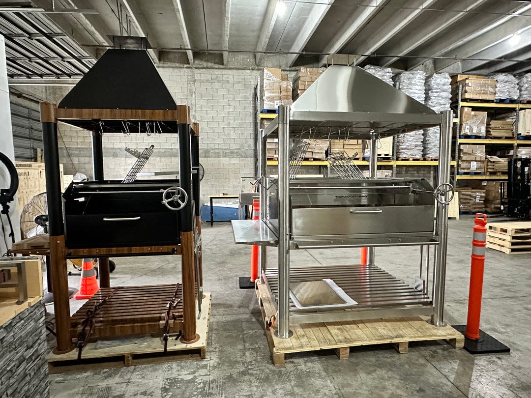 Tagwood Grills Tagwood BBQ the Beast XL Argentine Wood Fire & Charcoal Beast Grill all Stainless Steel | BBQ22SS