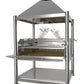 Tagwood Grills Tagwood BBQ the Beast XL Argentine Wood Fire & Charcoal Beast Grill all Stainless Steel | BBQ22SS