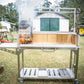 Tagwood Grills Tagwood BBQ Ultimate Series Argentine Santa Maria Wood Fire & Charcoal Freestanding Grill | 714 sq. in. of total grilling area | BBQ03SS
