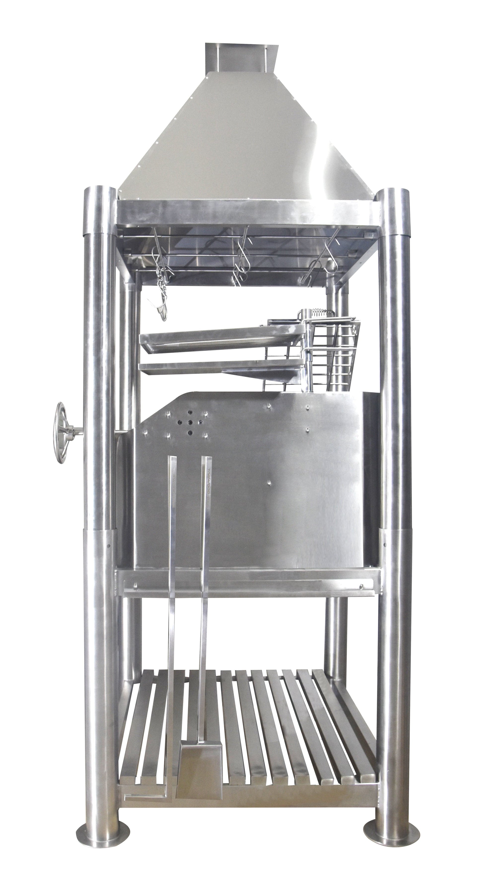 Tagwood Tagwood BBQ Argentine Wood Fire & Charcoal Grill all Stainless Steel | BBQ02SS