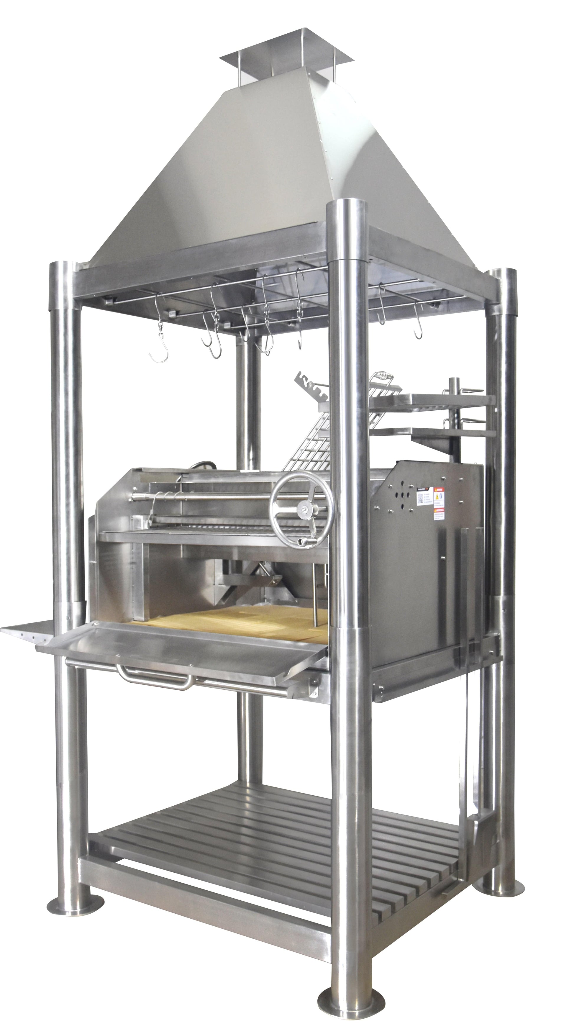 Tagwood Tagwood BBQ Argentine Wood Fire & Charcoal Grill all Stainless Steel | BBQ02SS