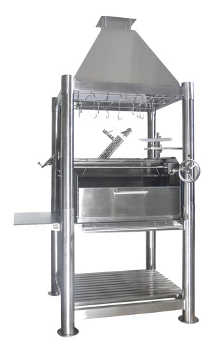Tagwood Tagwood BBQ Argentine Wood Fire & Charcoal Grill all Stainless Steel | BBQ02SS