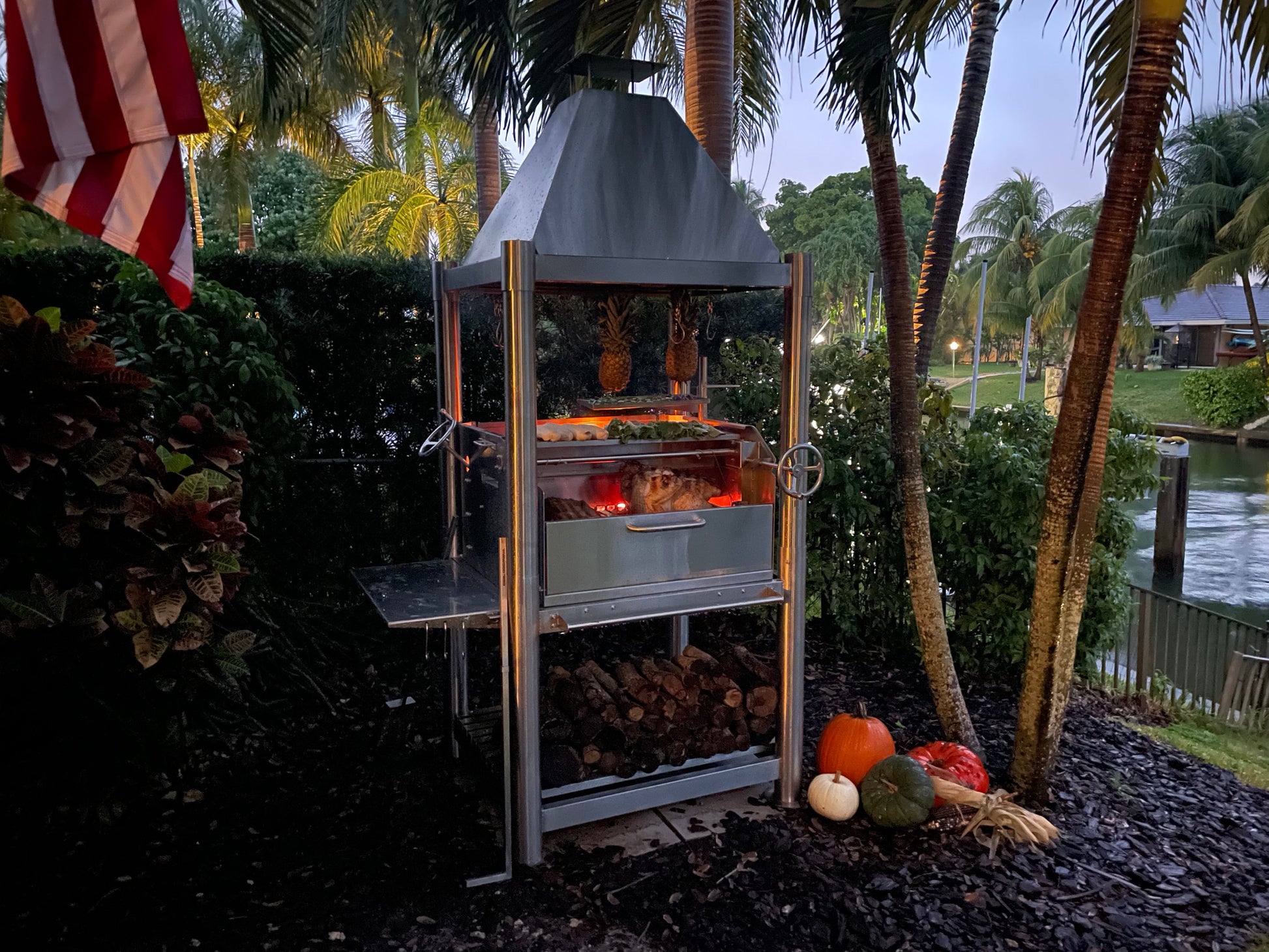 Tagwood Tagwood BBQ Argentine Wood Fire & Charcoal Grill all Stainless Steel | BBQ02SS
