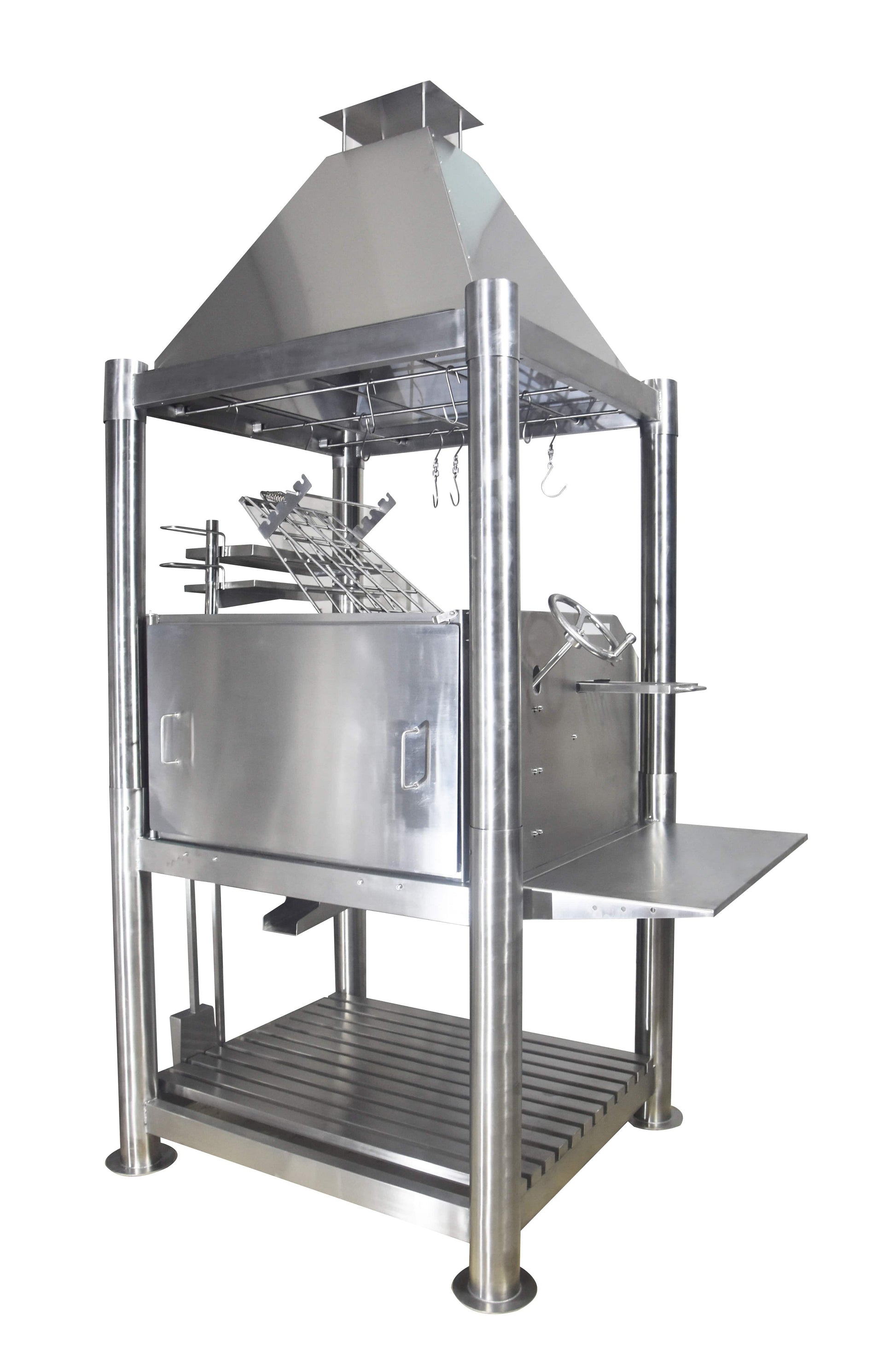 Tagwood Tagwood BBQ Argentine Wood Fire & Charcoal Grill all Stainless Steel | BBQ02SS