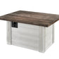 The Outdoor Great Room Fire Features The Outdoor Great Room Alcott Rectangular Gas Fire Pit Table / ALC-1224