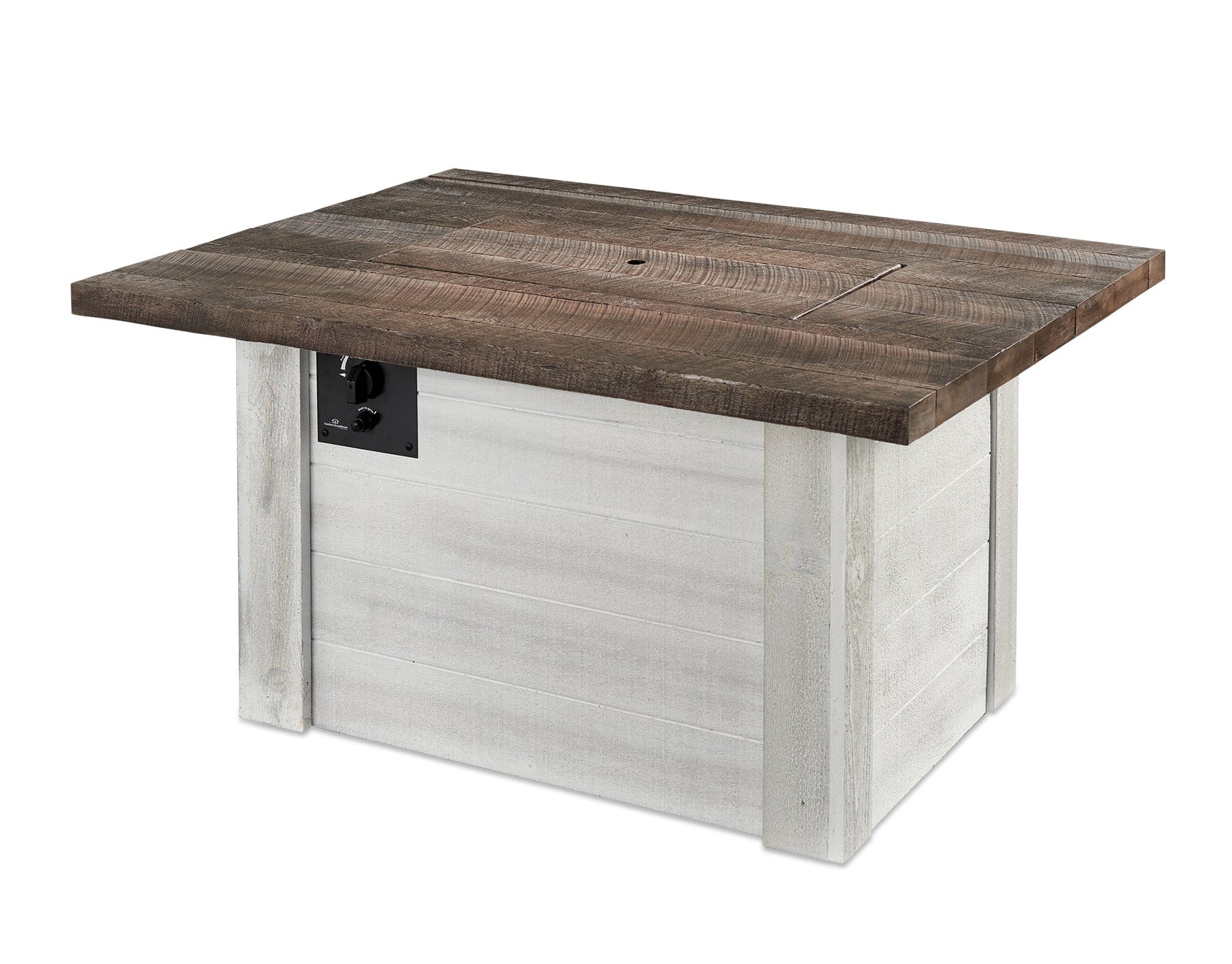 The Outdoor Great Room Fire Features The Outdoor Great Room Alcott Rectangular Gas Fire Pit Table / ALC-1224