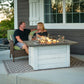 The Outdoor Great Room Fire Features The Outdoor Great Room Alcott Rectangular Gas Fire Pit Table / ALC-1224