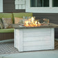 The Outdoor Great Room Fire Features The Outdoor Great Room Alcott Rectangular Gas Fire Pit Table / ALC-1224