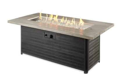 The Outdoor Great Room Fire Features The Outdoor GreatRoom Cedar Ridge Linear Gas Fire Pit Table / CR-1242-K