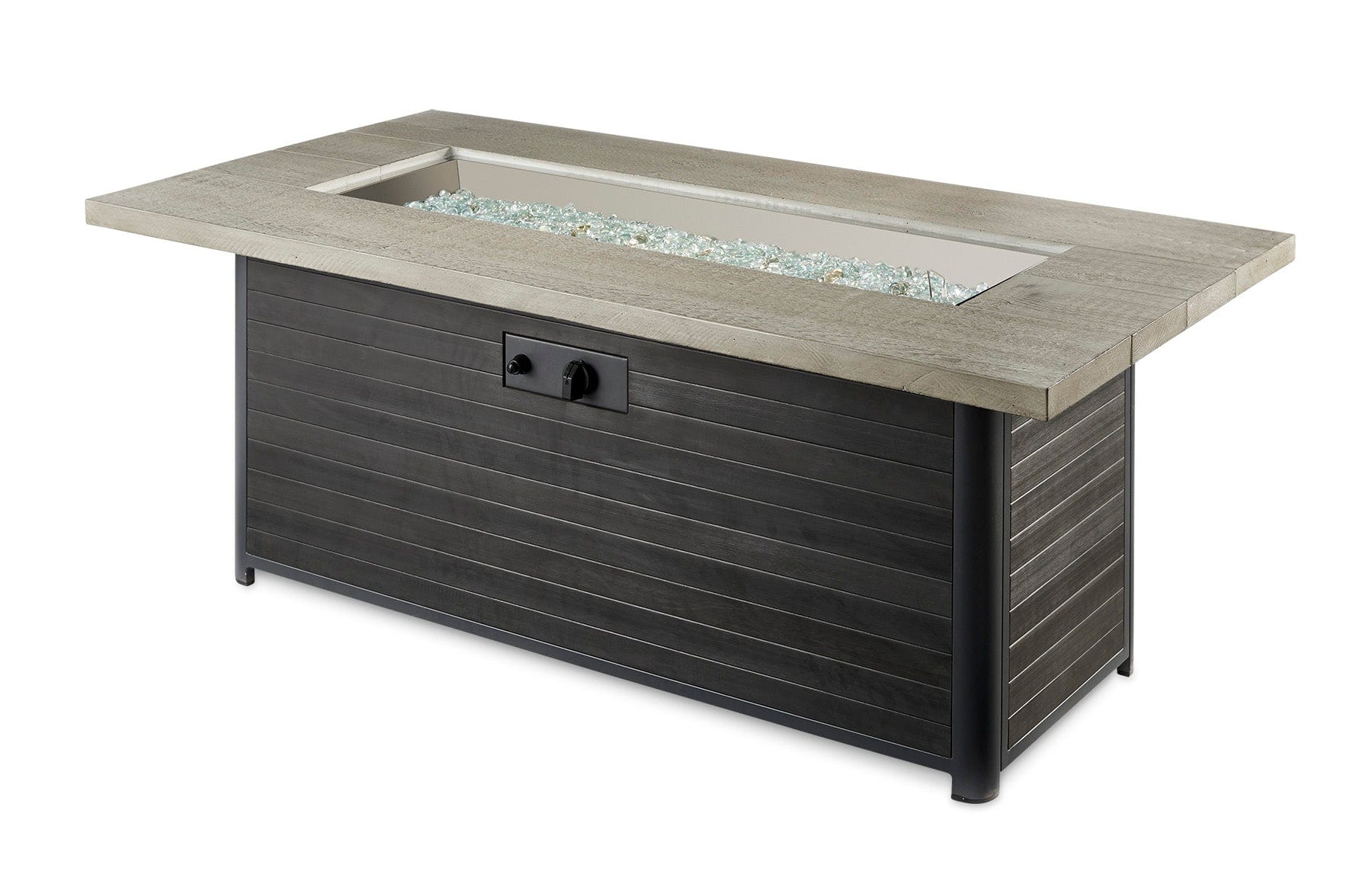 The Outdoor Great Room Fire Features The Outdoor GreatRoom Cedar Ridge Linear Gas Fire Pit Table / CR-1242-K