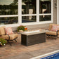 The Outdoor Great Room Fire Features The Outdoor GreatRoom Cedar Ridge Linear Gas Fire Pit Table / CR-1242-K
