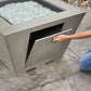 The Outdoor Great Room Fire Features The Outdoor GreatRoom Cove Square Gas Fire Pit Bowl / CV-2424