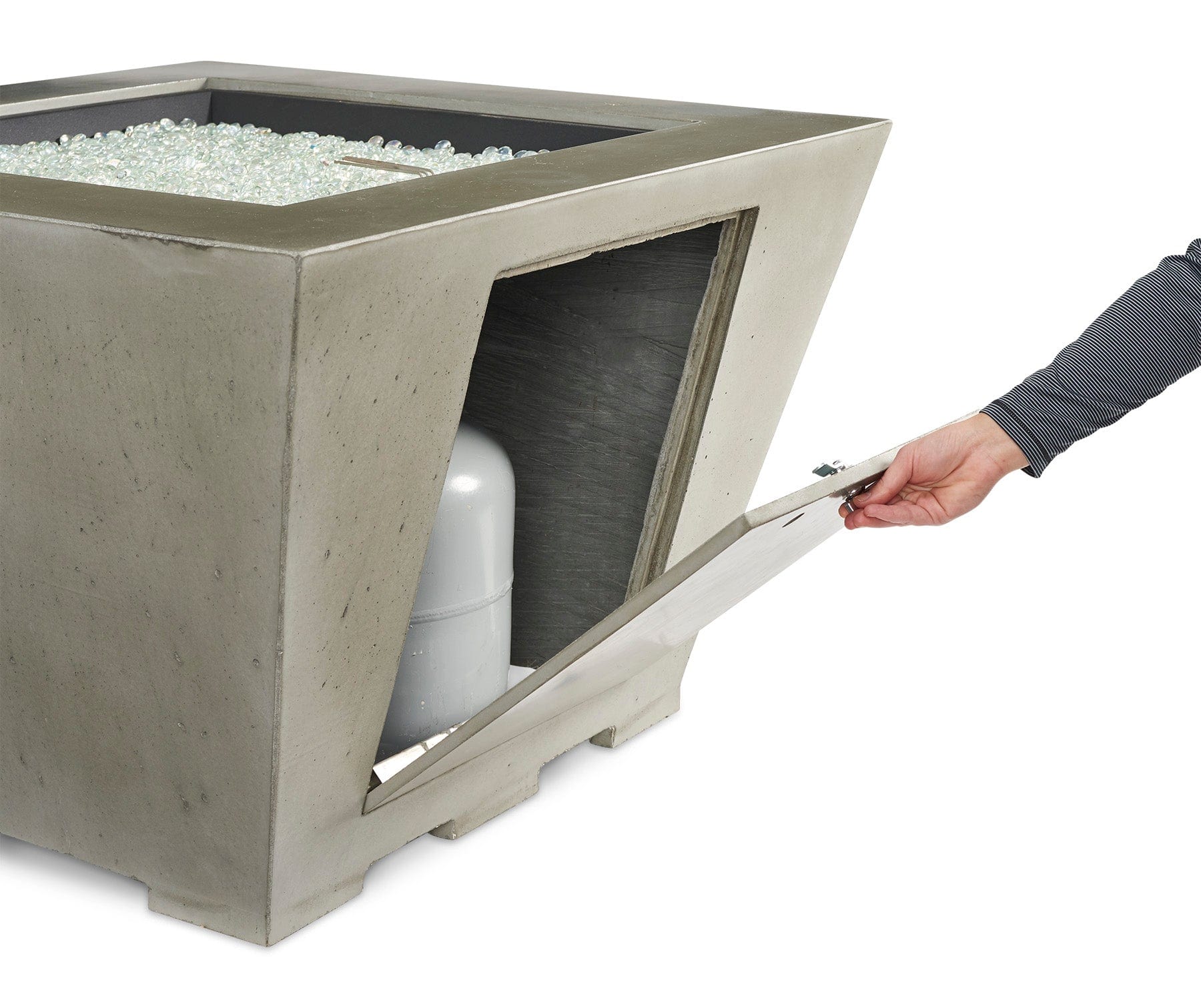 The Outdoor Great Room Fire Features The Outdoor GreatRoom Cove Square Gas Fire Pit Bowl / CV-2424