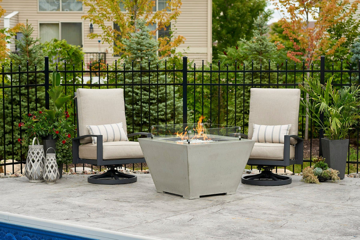 The Outdoor Great Room Fire Features The Outdoor GreatRoom Cove Square Gas Fire Pit Bowl / CV-2424