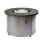 The Outdoor Great Room Fire Features The Outdoor GreatRoom Edison Round Gas Fire Pit Table / ED-20