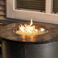 The Outdoor Great Room Fire Features The Outdoor GreatRoom Edison Round Gas Fire Pit Table / ED-20