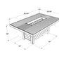 The Outdoor Great Room Fire Features The Outdoor GreatRoom Kenwood Linear Dining Height Gas Fire Pit Table / KW-1242-K