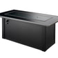 The Outdoor Great Room Fire Features The Outdoor GreatRoom Monte Carlo Linear Gas Fire Pit Table / MCR-1242-BLK-K