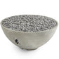 The Outdoor Great Room Fire Features The Outdoor GreatRoom Natural Grey, White, or Midnight Mist Cove Edge 42" Round Gas Fire Pit Bowl / CV-30E, CV-30EMM, CV-30EWHT