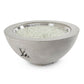 The Outdoor Great Room Fire Features The Outdoor GreatRoom Natural Grey, White, or Midnight Mist Supercas Cove 42" Round Gas Fire Pit Bowl / CV-30, CV-30MM, CV-30WT