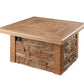 The Outdoor Great Room Fire Features The Outdoor GreatRoom Sierra Square Gas Fire Pit Table / SIERRA-2424