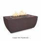 The Outdoor Plus Fire Features The Outdoor Plus 24" Tall 48", 60", 72", 84" Rectangular Avalon Powder Coated Fire Pit / OPT-AVLPCxx24, OPT-AVLPCxx24FSML, OPT-AVLPCxx24FSEN, OPT-AVLPCxx24E12V, OPT-AVLPCxx24EKIT