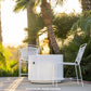 The Outdoor Plus Fire Features The Outdoor Plus 30", 36", 42" Round Beverly Fire Pit - Metal Collection / OPT-xxRRCPR, OPT-xxRRCS, OPT-xxRRSS, OPT-xxPCB