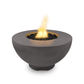 The Outdoor Plus Fire Features Chestnut (-CST) / Match Lit Ignition / Liquid Propane The Outdoor Plus 37" Round Sienna Fire Pit in Solid Concrete Finishes / OPT-RF37, OPT-RF37FSML, OPT-RF37FSEN, OPT-RF37E12V, OPT-RF37EKIT