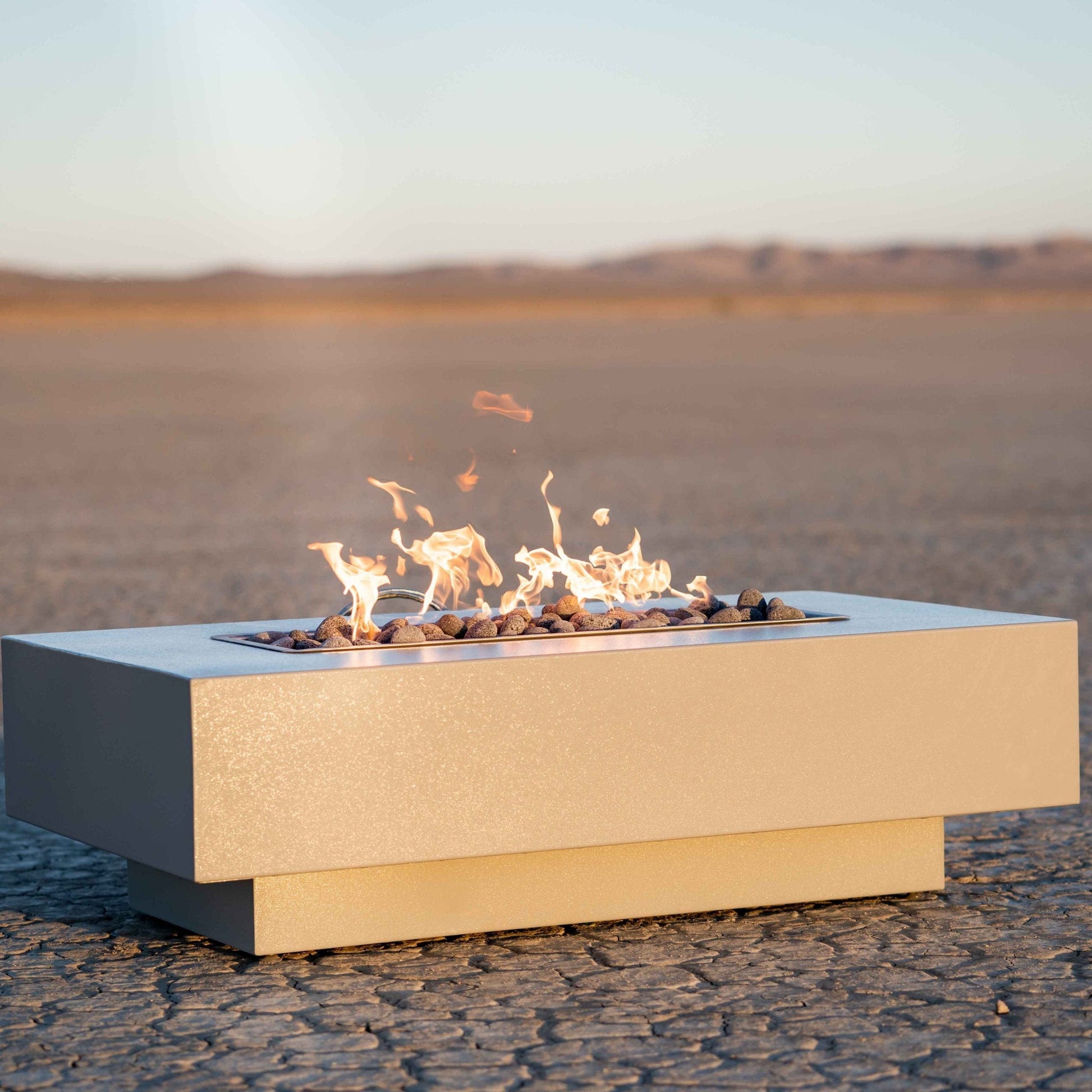 The Outdoor Plus Fire Features The Outdoor Plus 48", 60", 72", 84", 96", 108" Rectangular Coronado Fire Pit  - Metal Collection / OPT-CORCPRxx, OPT-CORCSxx, OPT-CORSSxx, OPT-CORPCxx