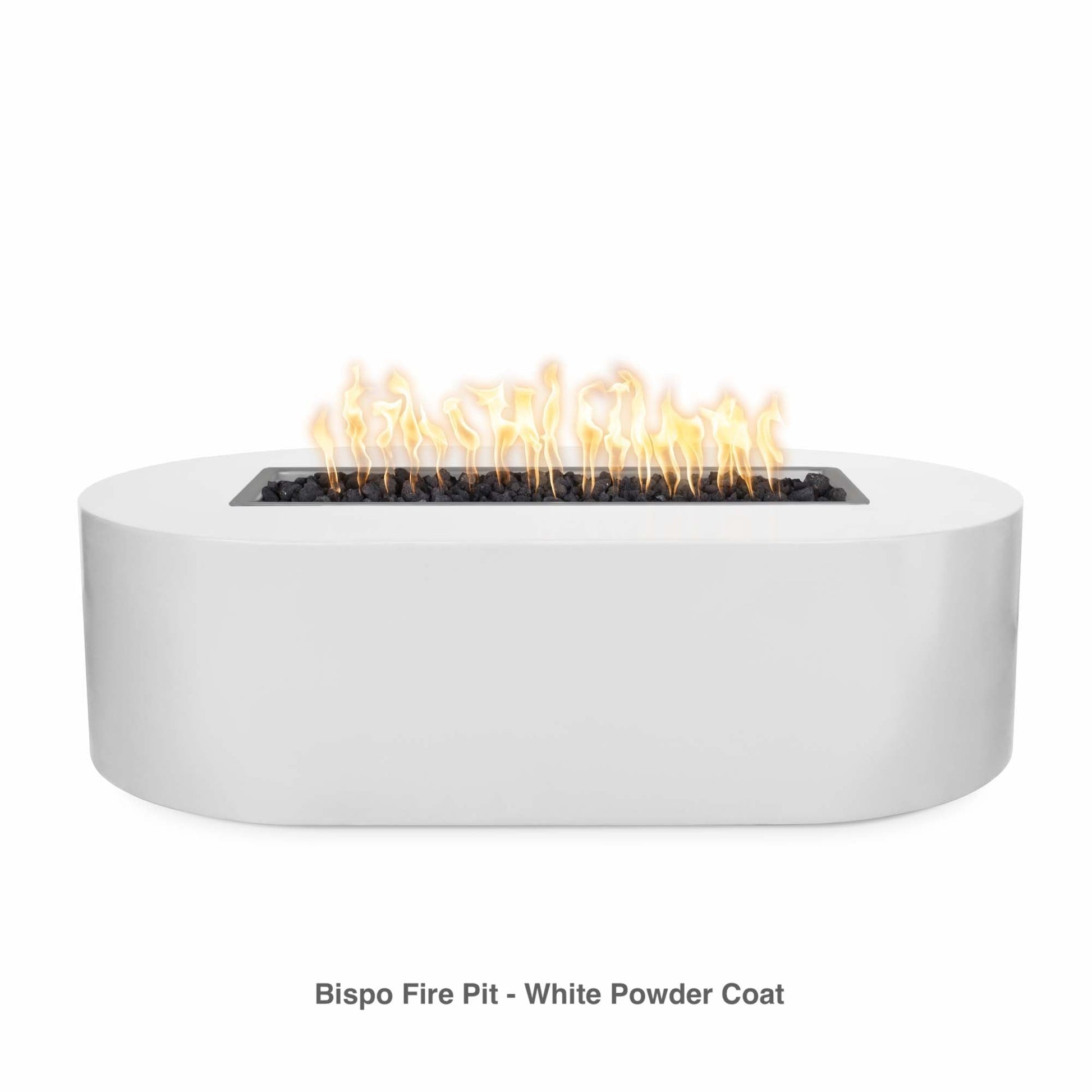 The Outdoor Plus Fire Features The Outdoor Plus 48", 60", 72", 84" Rectangular Bispo Fire Pit - Metal Collection / OPT-BSPCPRxx, OPT-BSPCSxx, OPT-BSPSSxx, OPT-BSPPCxx