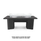 The Outdoor Plus Fire Features Match Lit Ignition / Silver Vein (-SLV) / Natural Gas The Outdoor Plus 48" Alameda Linear Powder Coated Rectangle Fire Table / OPT-ALMPC48, OPT-ALMPC48FSML, OPT-ALMPC48FSEN, OPT-ALMPC48E12V, OPT-ALMPC48EKIT
