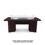 The Outdoor Plus Fire Features Match Lit Ignition / Copper Vein (-CPV) / Natural Gas The Outdoor Plus 48" Alameda Linear Powder Coated Rectangle Fire Table / OPT-ALMPC48, OPT-ALMPC48FSML, OPT-ALMPC48FSEN, OPT-ALMPC48E12V, OPT-ALMPC48EKIT