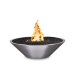 The Outdoor Plus Fire Features The Outdoor Plus 48″ CAZO SS FIRE PIT – NARROW LEDGE