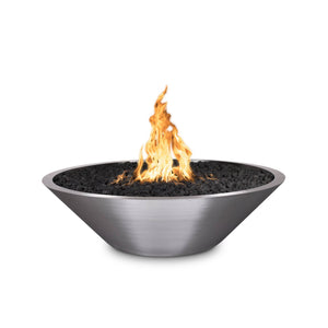 The Outdoor Plus Fire Features The Outdoor Plus 48″ CAZO SS FIRE PIT – NARROW LEDGE