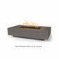 The Outdoor Plus Fire Features The Outdoor Plus 56", 66", 90" Rectangular Cabo Fire Pit - GFRC Concrete / OPT-CBLNxx, OPT-CBLNxxFSML, OPT-CBLNxxFSEN, OPT-CBLNxxE12V, OPT-CBLNxxEKIT