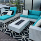 The Outdoor Plus Fire Features The Outdoor Plus 56", 66", 90" Rectangular Cabo Fire Pit - Metal Collection / OPT-CBLNxxCPR, OPT-CBLNxxCS, OPT-CBLNxxSS, OPT-CBLNxxPC