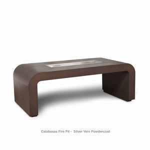 The Outdoor Plus Fire Features The Outdoor Plus 60", 72", 84", 96" Rectangular Calabasas Fire Table - Metal Collection - Match Lit / OPT-CLBCPRxx, OPT-CLBCSxx, OPT-CLBCSxx, OPT-CLBPCxx