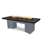 The Outdoor Plus Fire Features Black (-BLK) / Gray Powder Coated Steel (-GRY) The Outdoor Plus 60" Alameda Fire Table Smooth Concrete in Liquid Propane - Match Lit with Flame Sense System / OPT-ALMGFRC60FSML-LP
